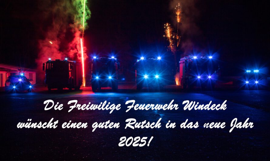 Guten Rutsch ins Jahr 2025!